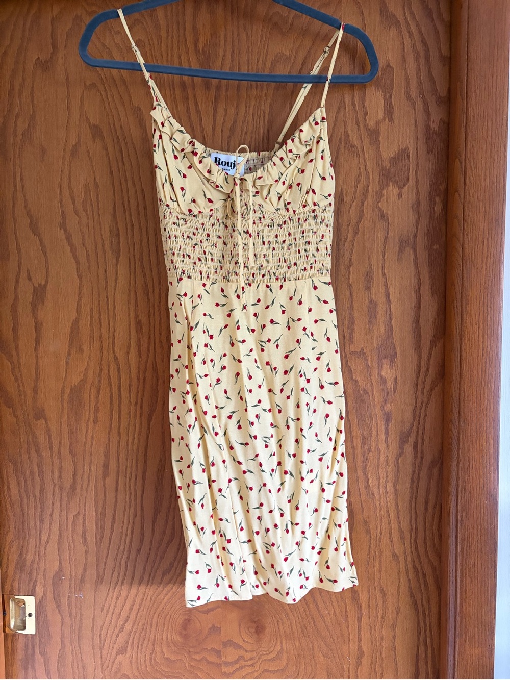 Rouje Andria Floral Mino Dress Sz 6 - Picture 3 of 8
